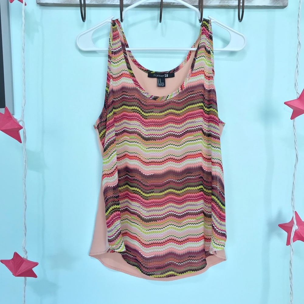 Forever 21 Zigzag Tank